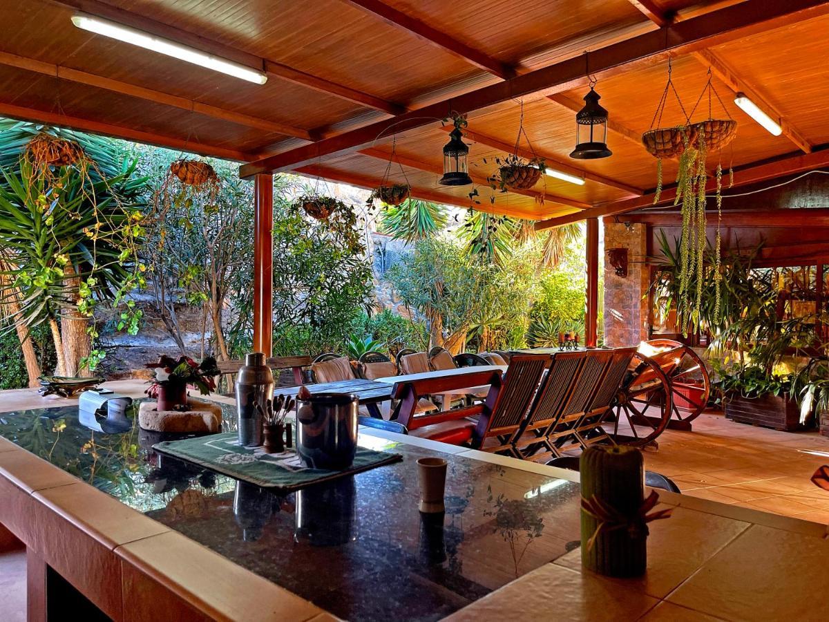 Exquisite Rural House With Garden, Pool And Sea Views Arico Viejo Exterior foto