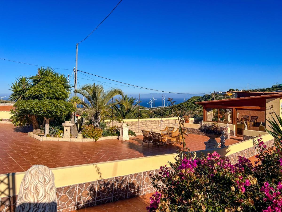 Exquisite Rural House With Garden, Pool And Sea Views Arico Viejo Exterior foto