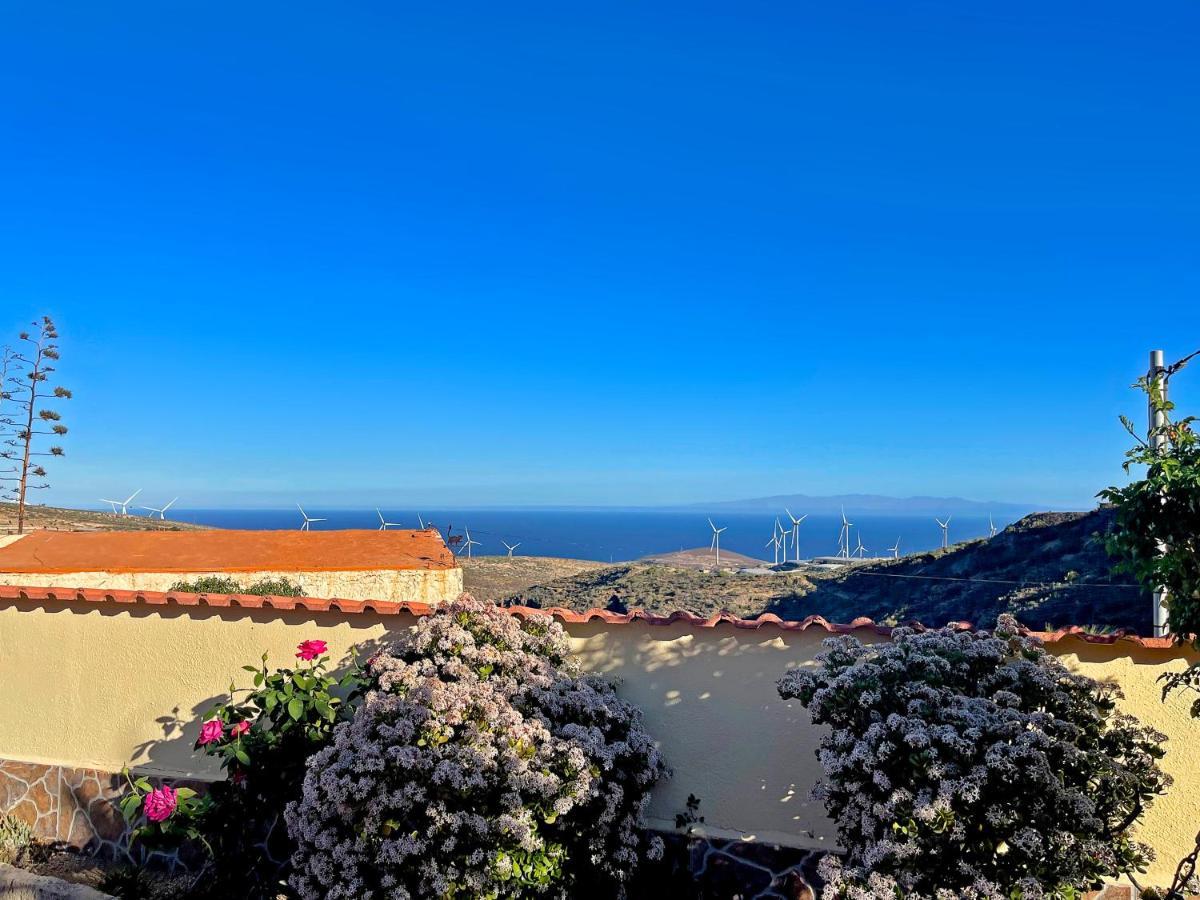 Exquisite Rural House With Garden, Pool And Sea Views Arico Viejo Exterior foto