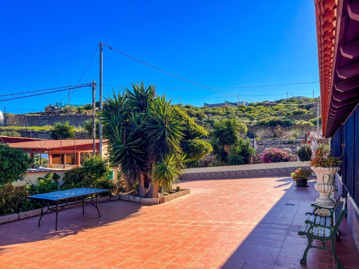 Exquisite Rural House With Garden, Pool And Sea Views Arico Viejo Exterior foto