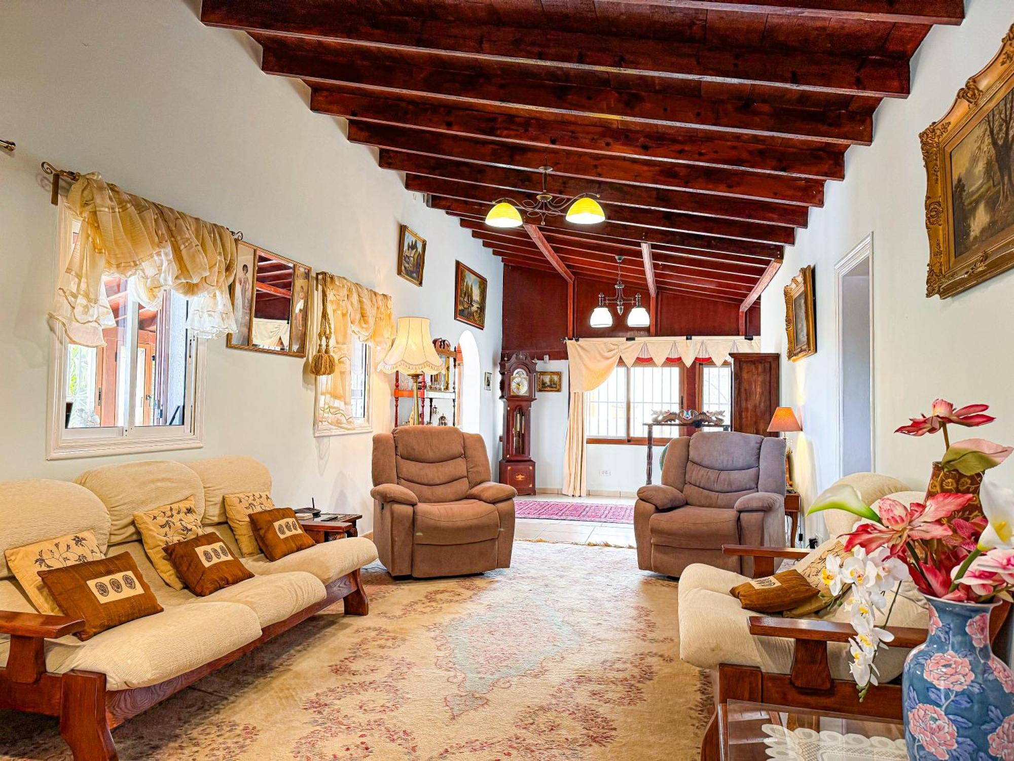 Exquisite Rural House With Garden, Pool And Sea Views Arico Viejo Exterior foto