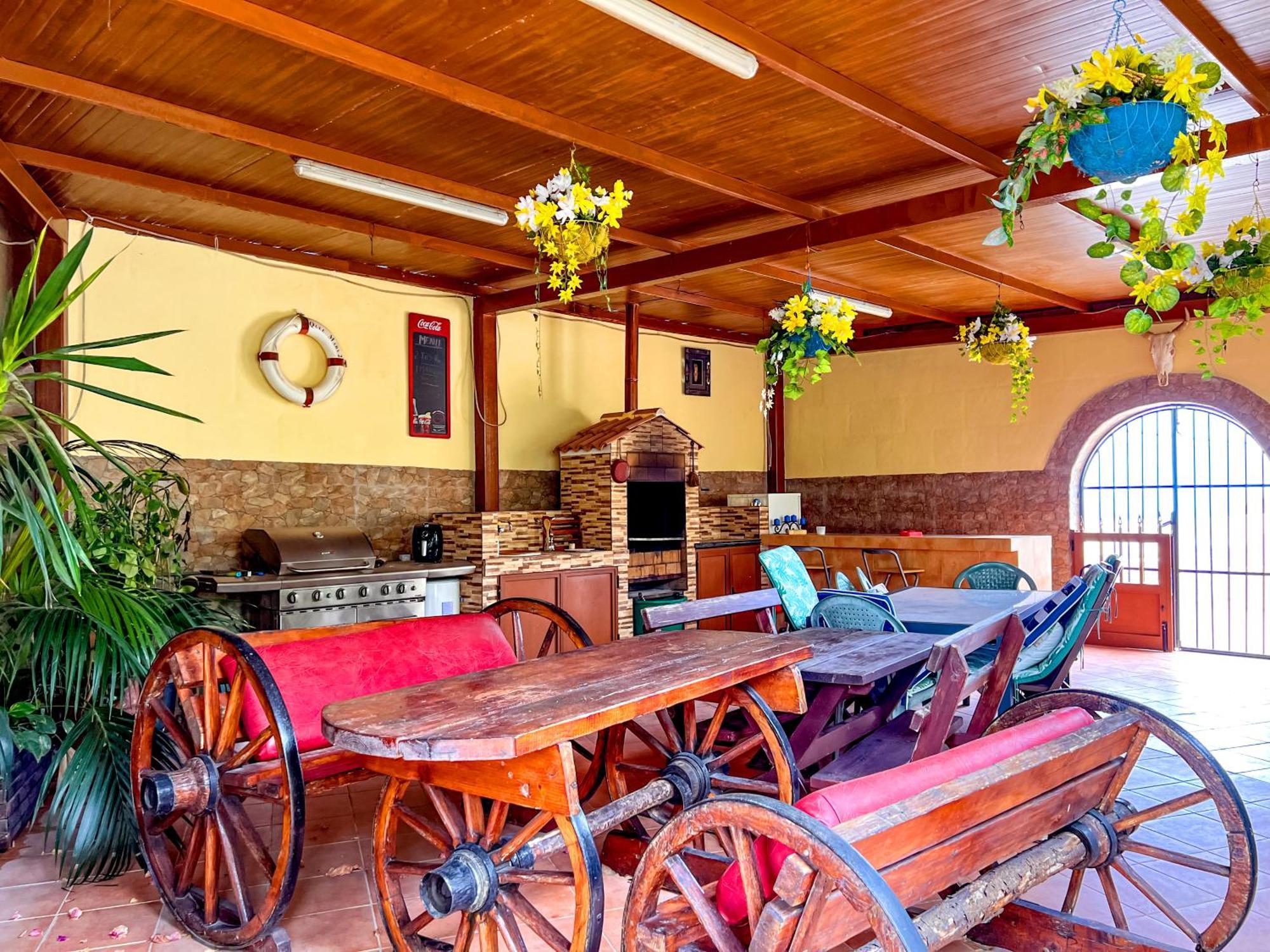 Exquisite Rural House With Garden, Pool And Sea Views Arico Viejo Exterior foto
