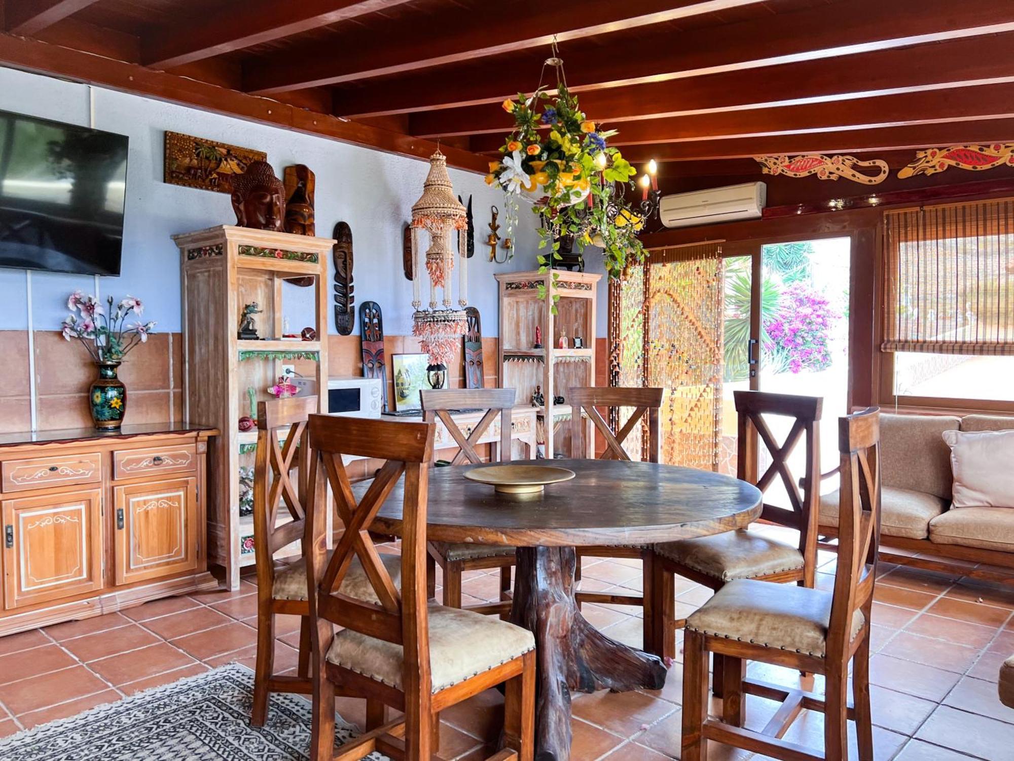 Exquisite Rural House With Garden, Pool And Sea Views Arico Viejo Exterior foto