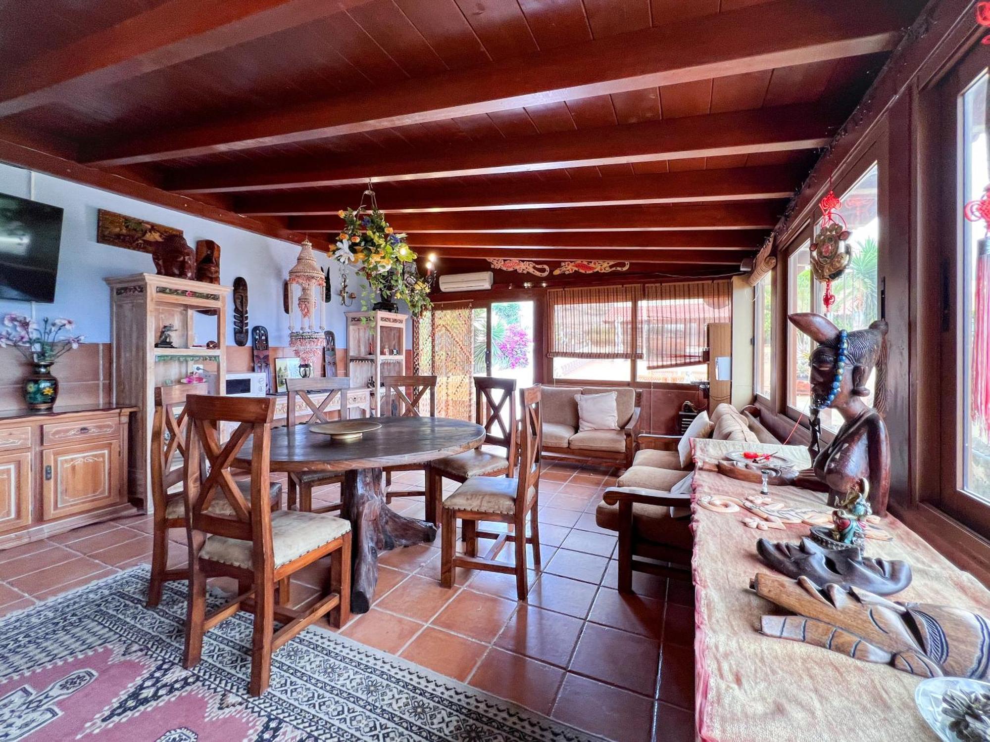 Exquisite Rural House With Garden, Pool And Sea Views Arico Viejo Exterior foto